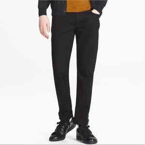 Uniqlo Men’s Stretch Selvedge Slim Fit Black Jean